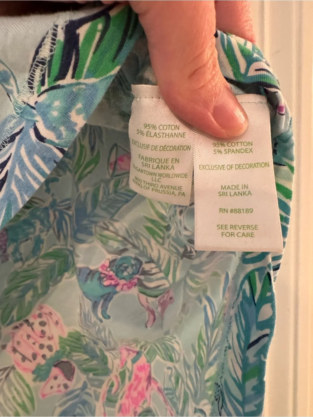 Lilly Pulitzer, dog pajamas - Picture 6 of 7